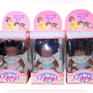 Set of 3 Vintage Love-a-bye Baby Dolls